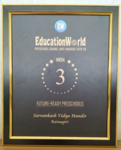 Future Ready in the Education World Preschool Grand Jury Awards 2019-20